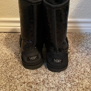 Sparkly Ugg Short Boots size 9